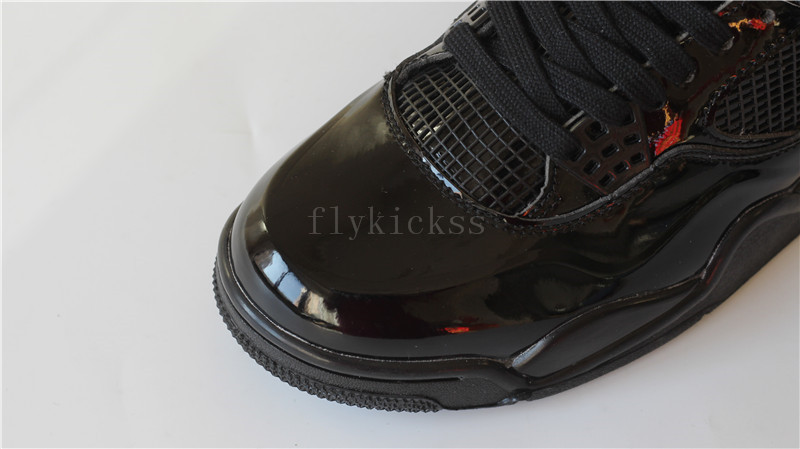 Authentic Air Jordan 4 Rero 11lab4 Black